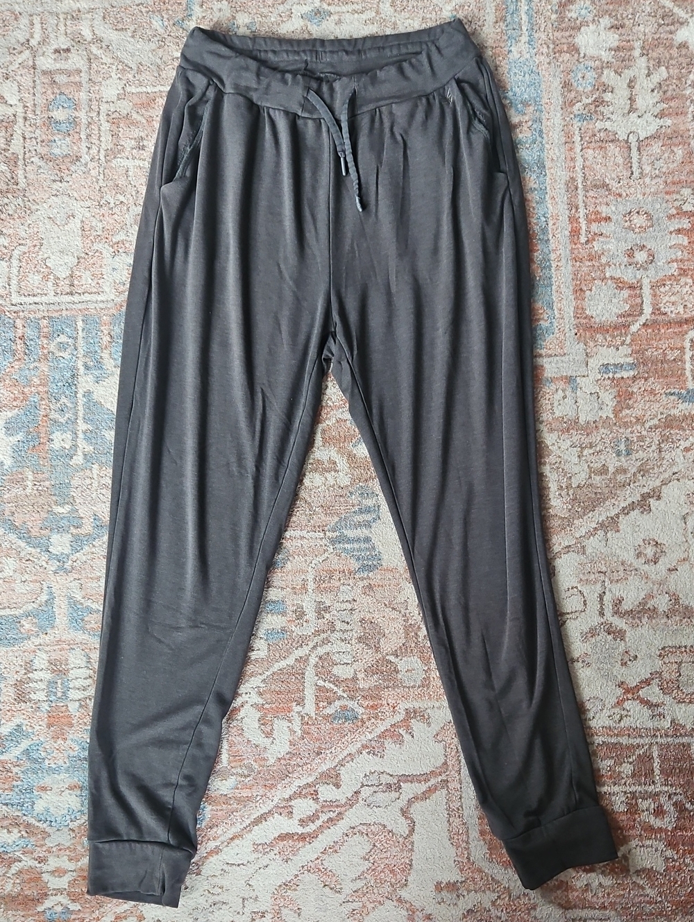 Cozy Earth Charcoal Ultra-Soft Bamboo Jogger Pant Size Medium